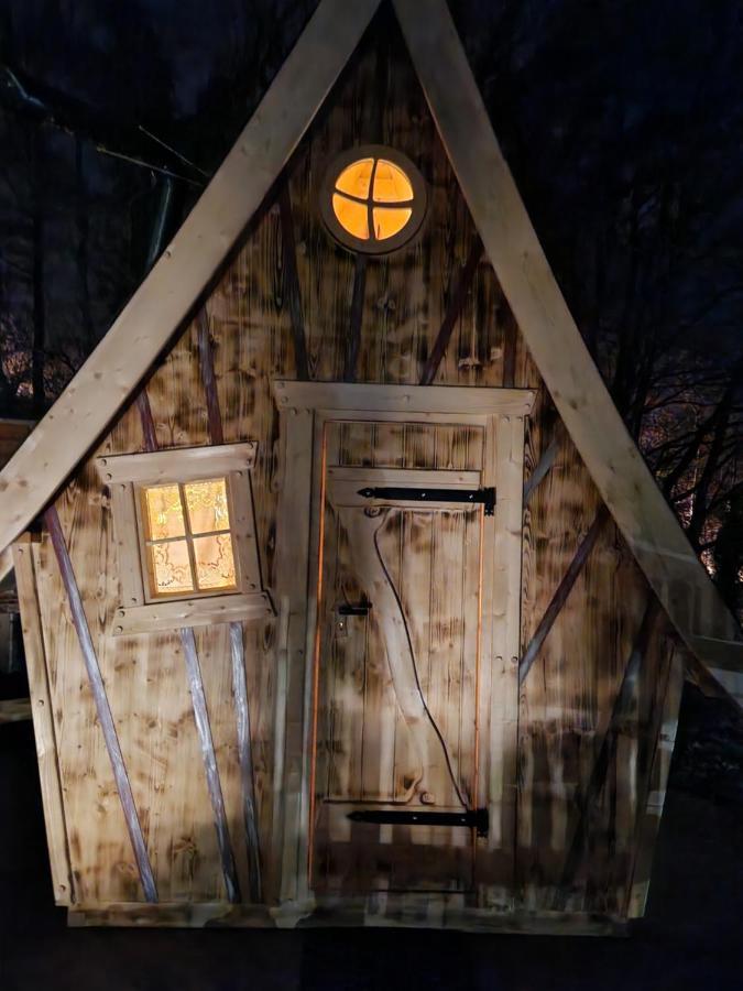 Les Cabanes Feeriques Du Cheix Saint-Diery Exterior photo